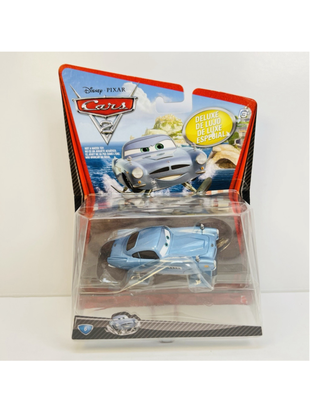 2010 Rare Disney Pixar Cars 2 Submarine Finn McMissile Deluxe